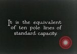 Image of telephone lines United States USA, 1928, second 44 stock footage video 65675029614