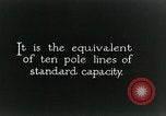 Image of telephone lines United States USA, 1928, second 45 stock footage video 65675029614
