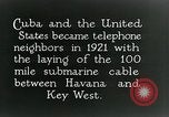 Image of Submarine telephone cable Cuba, 1928, second 4 stock footage video 65675029616