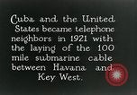 Image of Submarine telephone cable Cuba, 1928, second 5 stock footage video 65675029616
