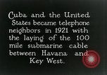 Image of Submarine telephone cable Cuba, 1928, second 7 stock footage video 65675029616