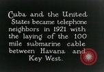 Image of Submarine telephone cable Cuba, 1928, second 14 stock footage video 65675029616