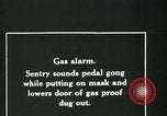 Image of American troops in gas attack France, 1918, second 3 stock footage video 65675029618