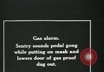 Image of American troops in gas attack France, 1918, second 6 stock footage video 65675029618