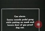 Image of American troops in gas attack France, 1918, second 9 stock footage video 65675029618