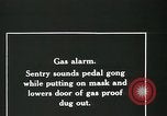 Image of American troops in gas attack France, 1918, second 10 stock footage video 65675029618