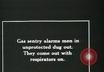 Image of American troops in gas attack France, 1918, second 29 stock footage video 65675029618