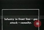 Image of gas attack in World War 1 France, 1918, second 1 stock footage video 65675029619
