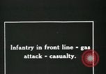 Image of gas attack in World War 1 France, 1918, second 4 stock footage video 65675029619