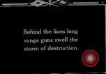 Image of railroad guns France, 1918, second 1 stock footage video 65675029626