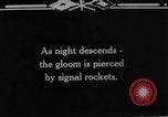 Standbild signal Raketen Frankreich, 1918, aus Sekunde 9 historischem Filmmaterial Videoclip 65675029632