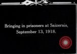 Standbild deutschen Gefangenen Saizerais Frankreich, 1918, aus Sekunde 1 historischem Filmmaterial Videoclip 65675029633