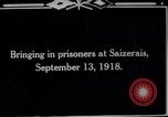 Standbild deutschen Gefangenen Saizerais Frankreich, 1918, aus Sekunde 3 historischem Filmmaterial Videoclip 65675029633