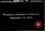 Standbild deutschen Gefangenen Saizerais Frankreich, 1918, aus Sekunde 4 historischem Filmmaterial Videoclip 65675029633