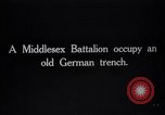 Standbild Middlesex Bataillon Frankreich, 1918, aus Sekunde 5 historischem Filmmaterial Videoclip 65675029635