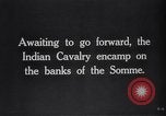 Standbild indische Kavallerie Encamp Frankreich, 1918, aus Sekunde 7 historischem Filmmaterial Videoclip 65675029636