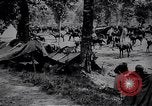 Standbild indische Kavallerie Encamp Frankreich, 1918, aus Sekunde 8 historischem Filmmaterial Videoclip 65675029636