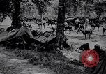 Standbild indische Kavallerie Encamp Frankreich, 1918, aus Sekunde 9 historischem Filmmaterial Videoclip 65675029636