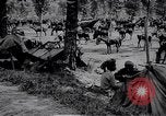 Standbild indische Kavallerie Encamp Frankreich, 1918, aus Sekunde 12 historischem Filmmaterial Videoclip 65675029636