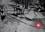 Standbild indische Kavallerie Encamp Frankreich, 1918, aus Sekunde 41 historischem Filmmaterial Videoclip 65675029636
