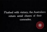 Image of Australian troops returning from front during Battle of Pozières France, 1916, second 3 stock footage video 65675029646