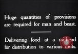 Image of food supplies France, 1917, second 3 stock footage video 65675029649