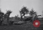 Image of allied 8 inch artillery gun First World War France, 1918, second 5 stock footage video 65675029652