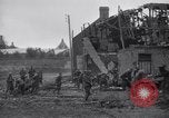 Image of Allied troops in destroyed French town during World War I France, 1918, second 16 stock footage video 65675029653