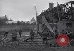 Image of Allied troops in destroyed French town during World War I France, 1918, second 18 stock footage video 65675029653