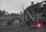 Image of Allied troops in destroyed French town during World War I France, 1918, second 19 stock footage video 65675029653