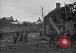 Image of Allied troops in destroyed French town during World War I France, 1918, second 20 stock footage video 65675029653