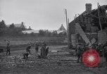 Image of Allied troops in destroyed French town during World War I France, 1918, second 22 stock footage video 65675029653