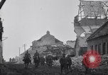 Image of Allied troops in destroyed French town during World War I France, 1918, second 53 stock footage video 65675029653