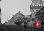 Image of Allied troops in destroyed French town during World War I France, 1918, second 59 stock footage video 65675029653
