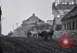 Image of Allied troops in destroyed French town during World War I France, 1918, second 62 stock footage video 65675029653