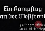 Standbild deutsche Truppen in Richtung der Vorderseite Frankreich, 1918, aus Sekunde 12 historischem Filmmaterial Videoclip 65675029656