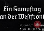 Standbild deutsche Truppen in Richtung der Vorderseite Frankreich, 1918, aus Sekunde 13 historischem Filmmaterial Videoclip 65675029656