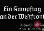 Standbild deutsche Truppen in Richtung der Vorderseite Frankreich, 1918, aus Sekunde 14 historischem Filmmaterial Videoclip 65675029656