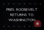 Standbild Präsident Roosevelt Washington DC USA, 1944, aus Sekunde 33 historischem Filmmaterial Videoclip 65675029660