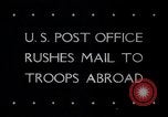 Standbild Neue Armee Post Operationen Zweiten Weltkrieg New York United States USA, 1944, aus Sekunde 1 historischem Filmmaterial Videoclip 65675029661