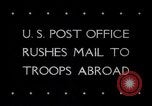 Standbild Neue Armee Post Operationen Zweiten Weltkrieg New York United States USA, 1944, aus Sekunde 4 historischem Filmmaterial Videoclip 65675029661