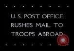 Standbild Neue Armee Post Operationen Zweiten Weltkrieg New York United States USA, 1944, aus Sekunde 6 historischem Filmmaterial Videoclip 65675029661