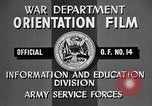 Image of actors imitating Nazi officers France, 1944, second 12 stock footage video 65675029666