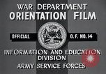 Image of actors imitating Nazi officers France, 1944, second 14 stock footage video 65675029666