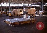 Standbild Paletten von Verbrauchsmaterialien California United States USA, 1967, aus Sekunde 11 historischem Filmmaterial Videoclip 65675029669
