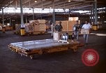 Standbild Paletten von Verbrauchsmaterialien California United States USA, 1967, aus Sekunde 13 historischem Filmmaterial Videoclip 65675029669