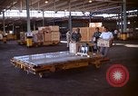 Standbild Paletten von Verbrauchsmaterialien California United States USA, 1967, aus Sekunde 14 historischem Filmmaterial Videoclip 65675029669