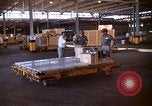 Standbild Paletten von Verbrauchsmaterialien California United States USA, 1967, aus Sekunde 25 historischem Filmmaterial Videoclip 65675029669