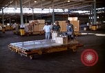 Standbild Paletten von Verbrauchsmaterialien California United States USA, 1967, aus Sekunde 27 historischem Filmmaterial Videoclip 65675029669