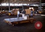 Standbild Paletten von Verbrauchsmaterialien California United States USA, 1967, aus Sekunde 28 historischem Filmmaterial Videoclip 65675029669